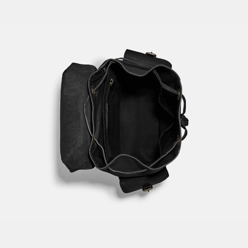 coach black hudson backpack Coach- Hudson Backpack (Gunmetal/Black) – Amreki