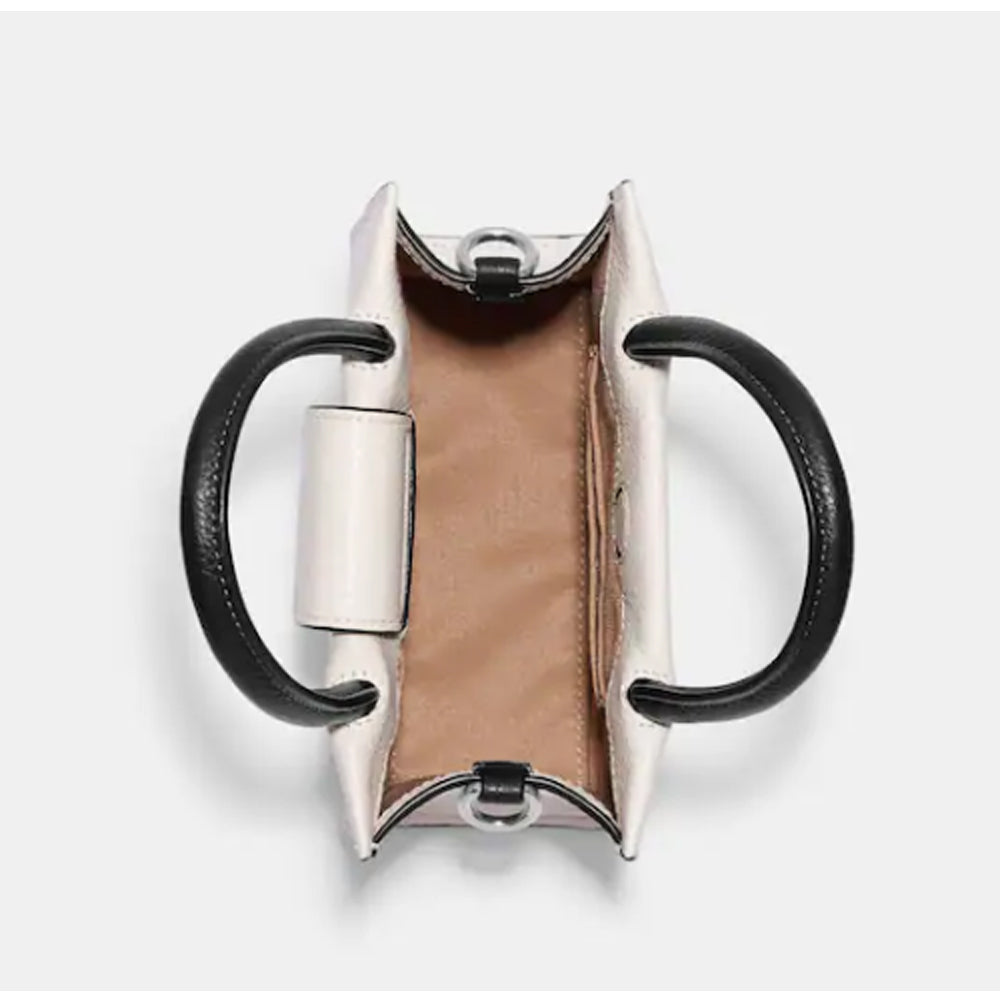 Coach- Mini Cally Crossbody - Silver/Chalk Black Multi