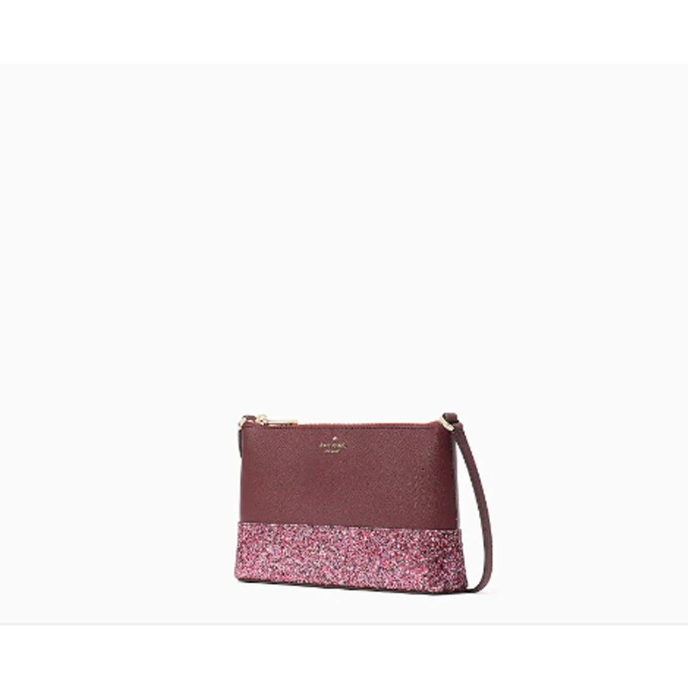 Kate Spade Flash Glitter Crossbody Cherrywood Amreki