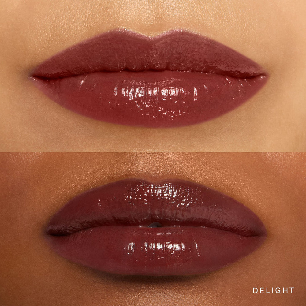 Rare Beauty- Soft Pinch Tinted Lip Oil (Delight - Rose Brown Size 0.10 oz / 3.0 ml)