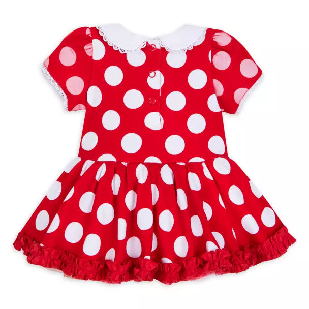 Disney Store- Minnie Mouse Costume Bodysuit for Baby – Red