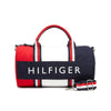 تومي هيلفيغر- آبل أحمر / سكاي كابتن / أبيض ناصع حقيبة TH Kids Patriot Duffel