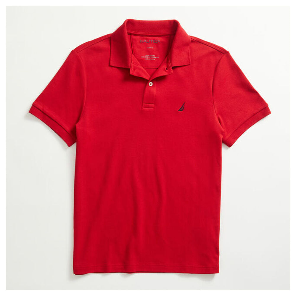 NAUTICA- SLIM FIT INTERLOCK POLO