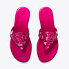Tory Burch- Miller Soft Patent Leather Sandal - Hot Pink