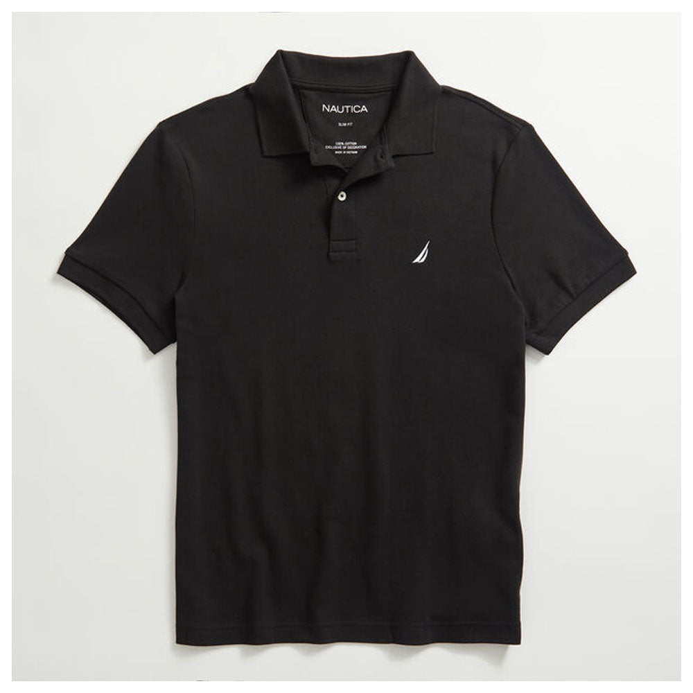NAUTICA- SLIM FIT INTERLOCK POLO