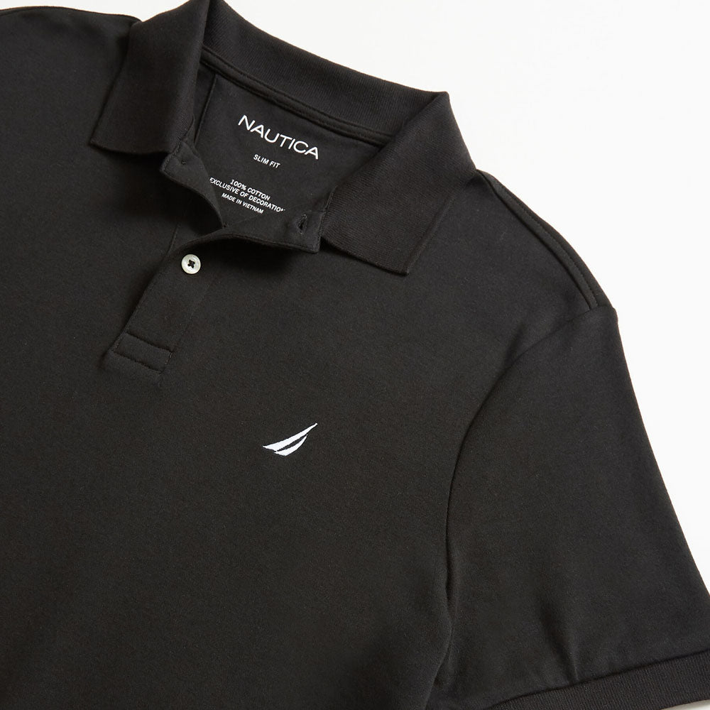 NAUTICA- SLIM FIT INTERLOCK POLO