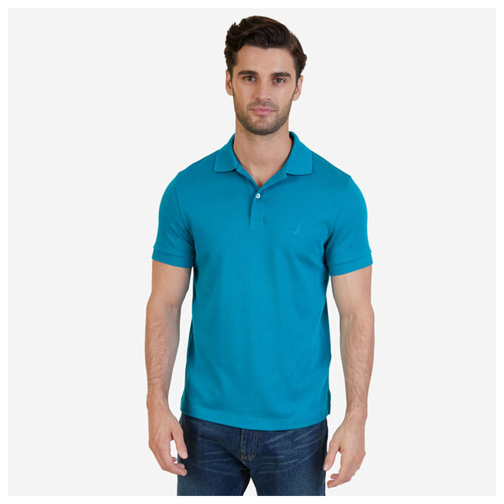 NAUTICA- SLIM FIT INTERLOCK POLO