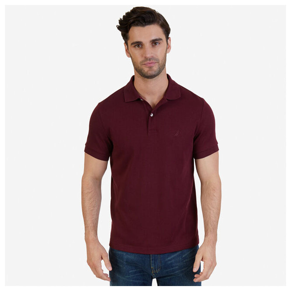 NAUTICA- SLIM FIT INTERLOCK POLO