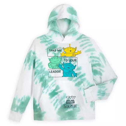 Disney Store- Toy Story Land Tie-Dye Pullover Hoodie for Kids