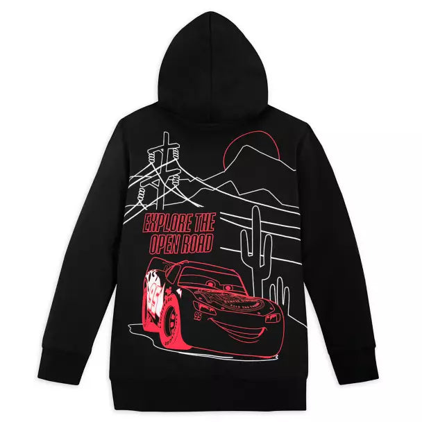 Disney Store- Lightning McQueen Pullover Hoodie for Kids – Cars