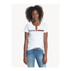 Tommy Hilfiger- ESSENTIAL SPLIT-NECK T-SHIRT
