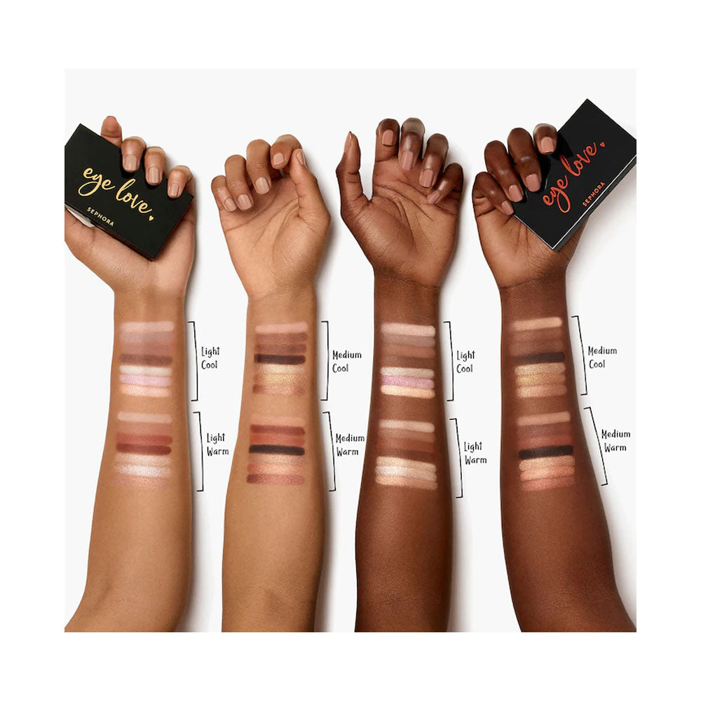 Sephora- Eye Love Eyeshadow Palette - Medium Warm
