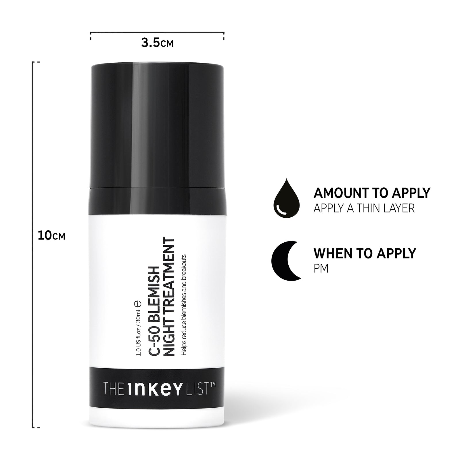 The Inkey List- C-50 BLEMISH NIGHT TREATMENT