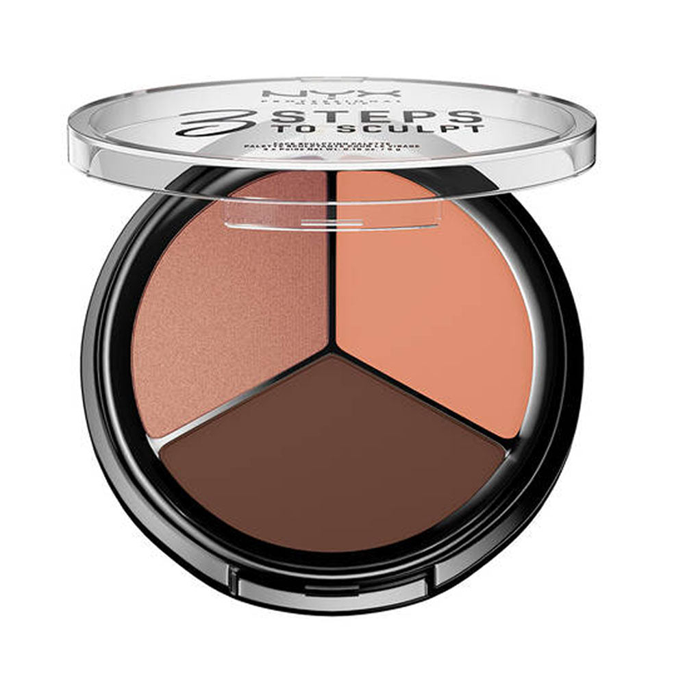 Nyx- 3 Steps to Sculpt Face Sculpting Palette