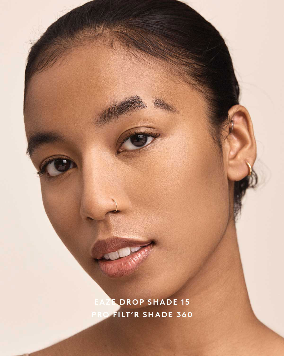 Fenty Beauty- EAZE DROP BLURRING SKIN TINT (15 medium deep with neutral undertones)
