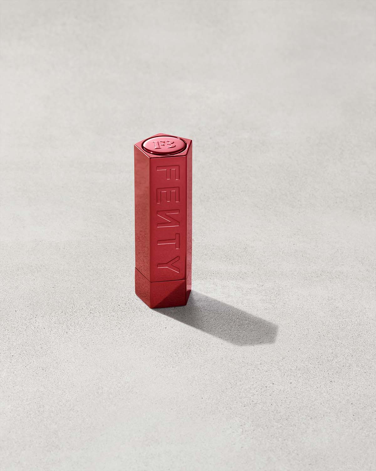 Fenty Beauty- FENTY ICON THE CASE SEMI-MATTE REFILLABLE LIPSTICK (Red Edition - Metallic Finish)
