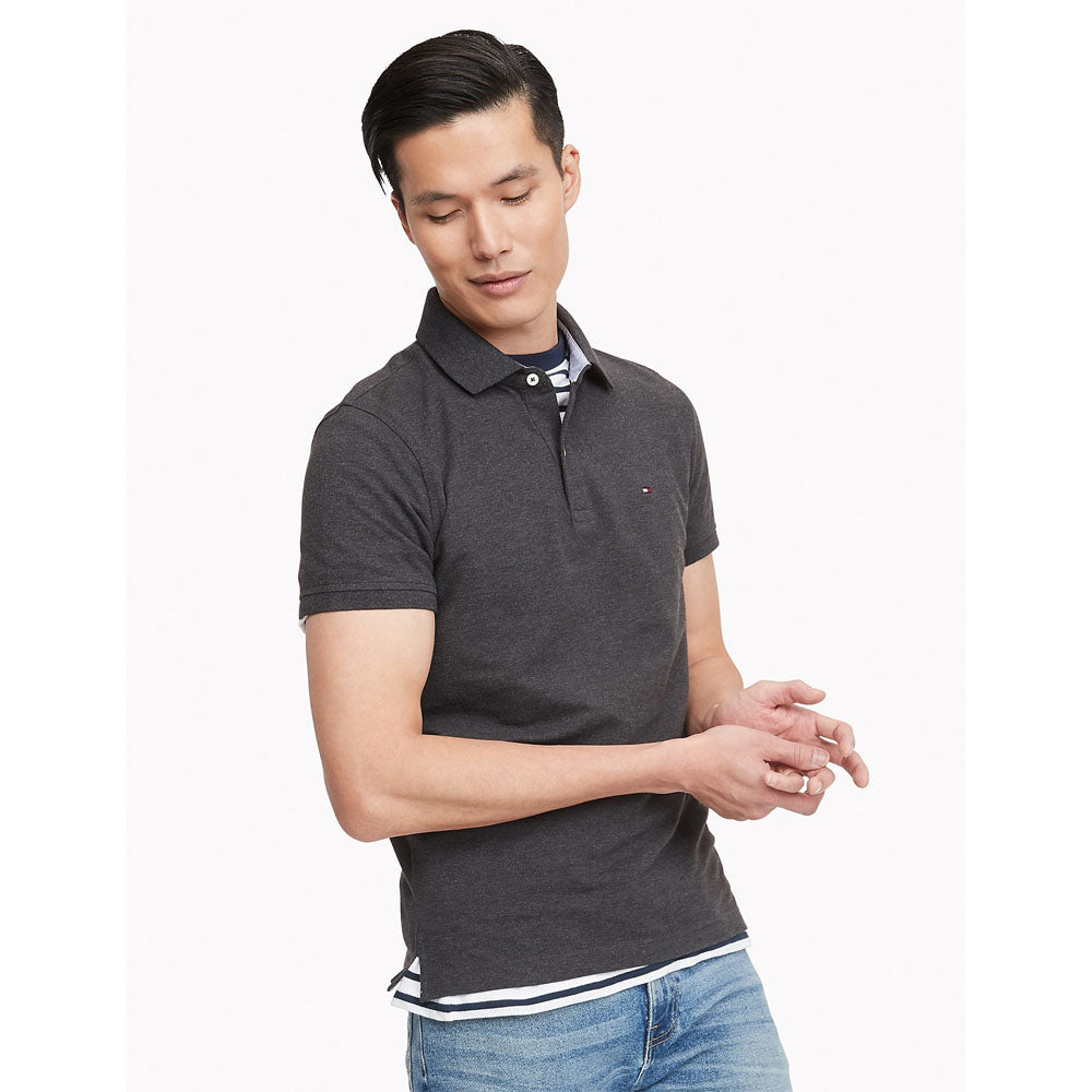 Tommy Hilfiger- Slim Fit Essential Solid Stretch Polo