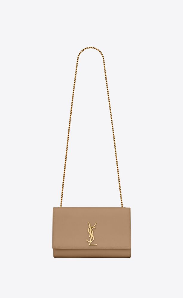 Yves Saint Laurent- KATE MEDIUM CHAIN BAG IN GRAIN DE POUDRE LEATHER