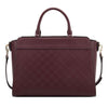 Ninewest- Juliette Jet Set Satchel (Boysenberry Logo)