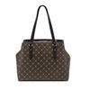 Ninewest- Tansy Multi Compartment Carryall (Dk Brown Logo)
