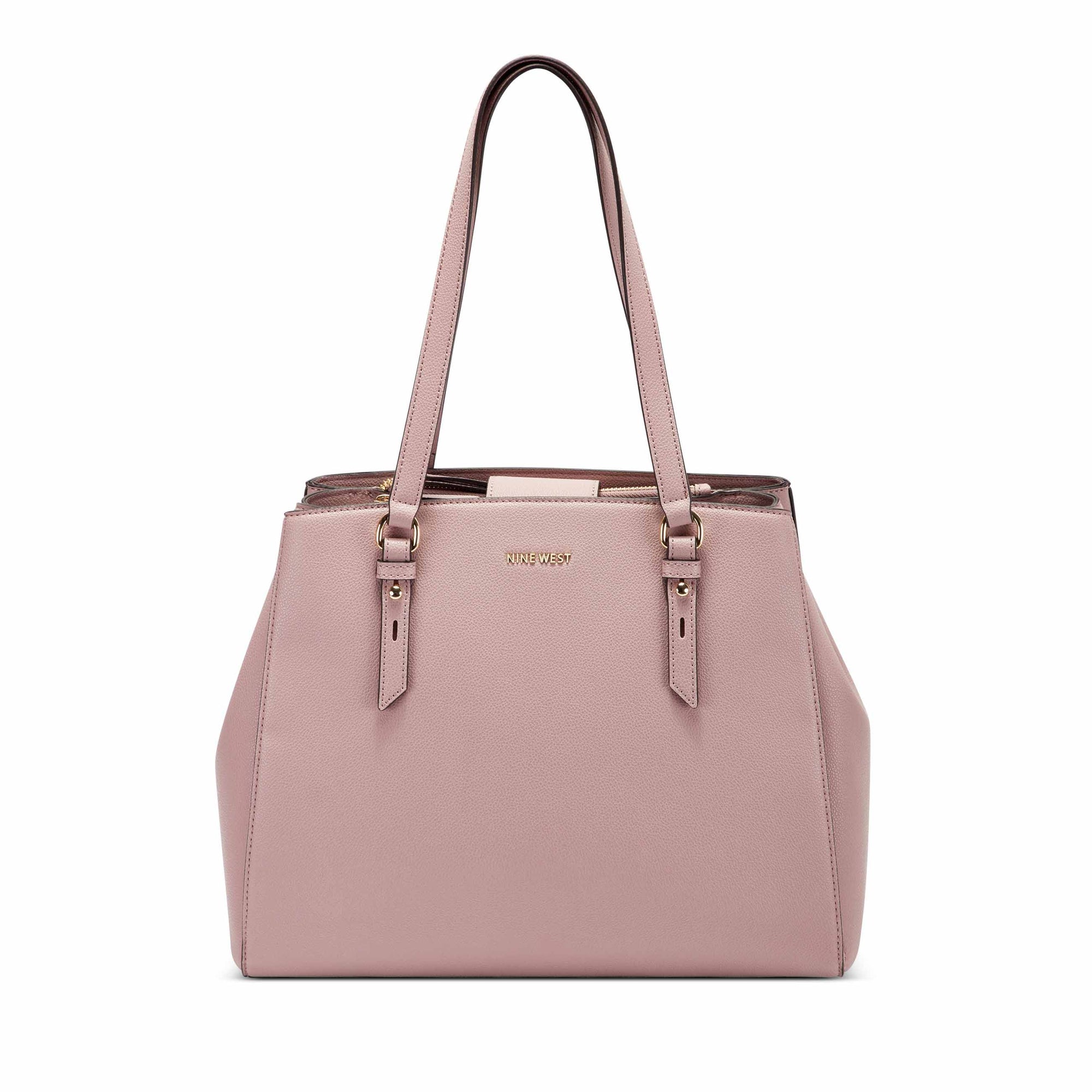 Ninewest- Tansy Multi Compartment Carryall (Dk Pink Salt)