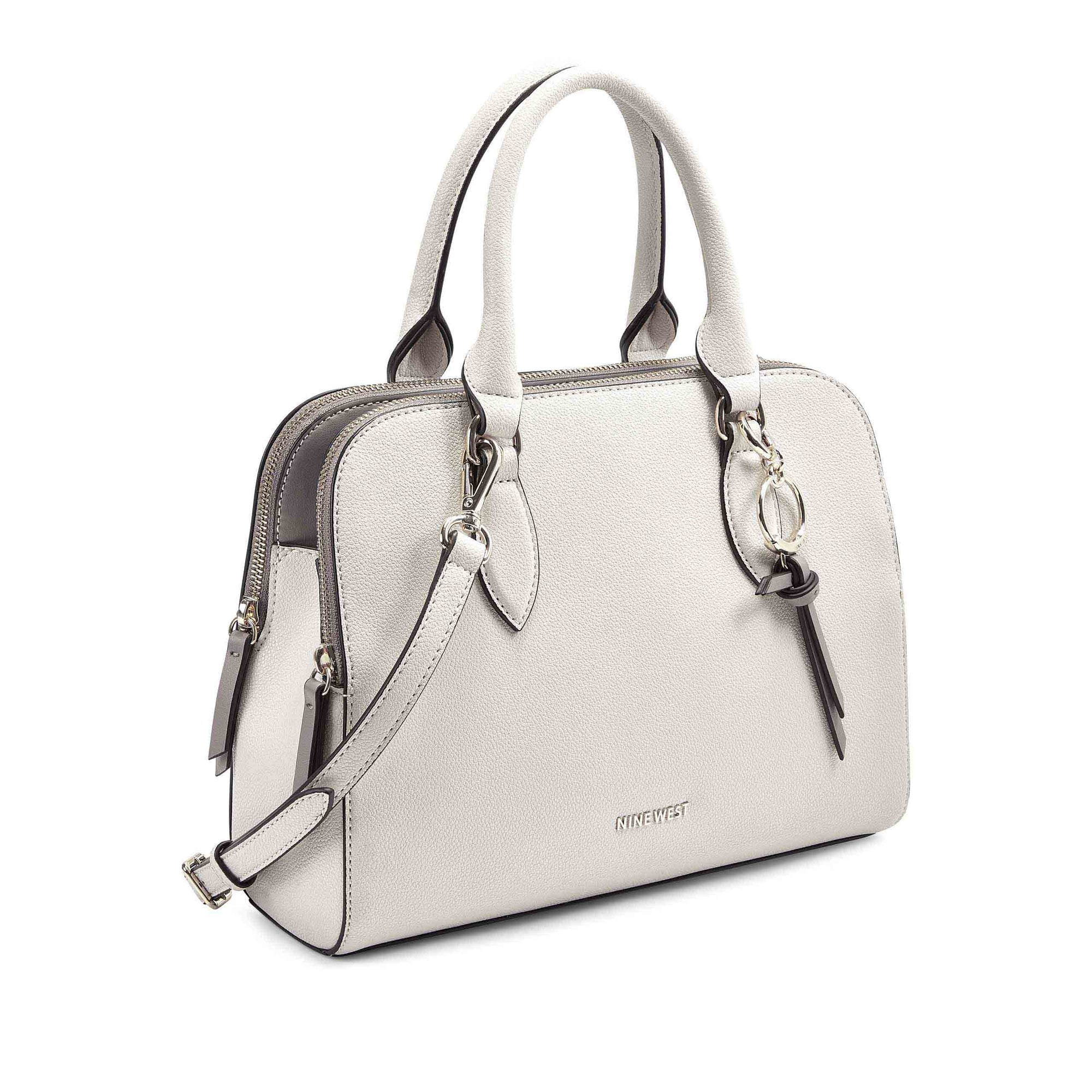 Ninewest- Cyra Satchel (Milk Multi)