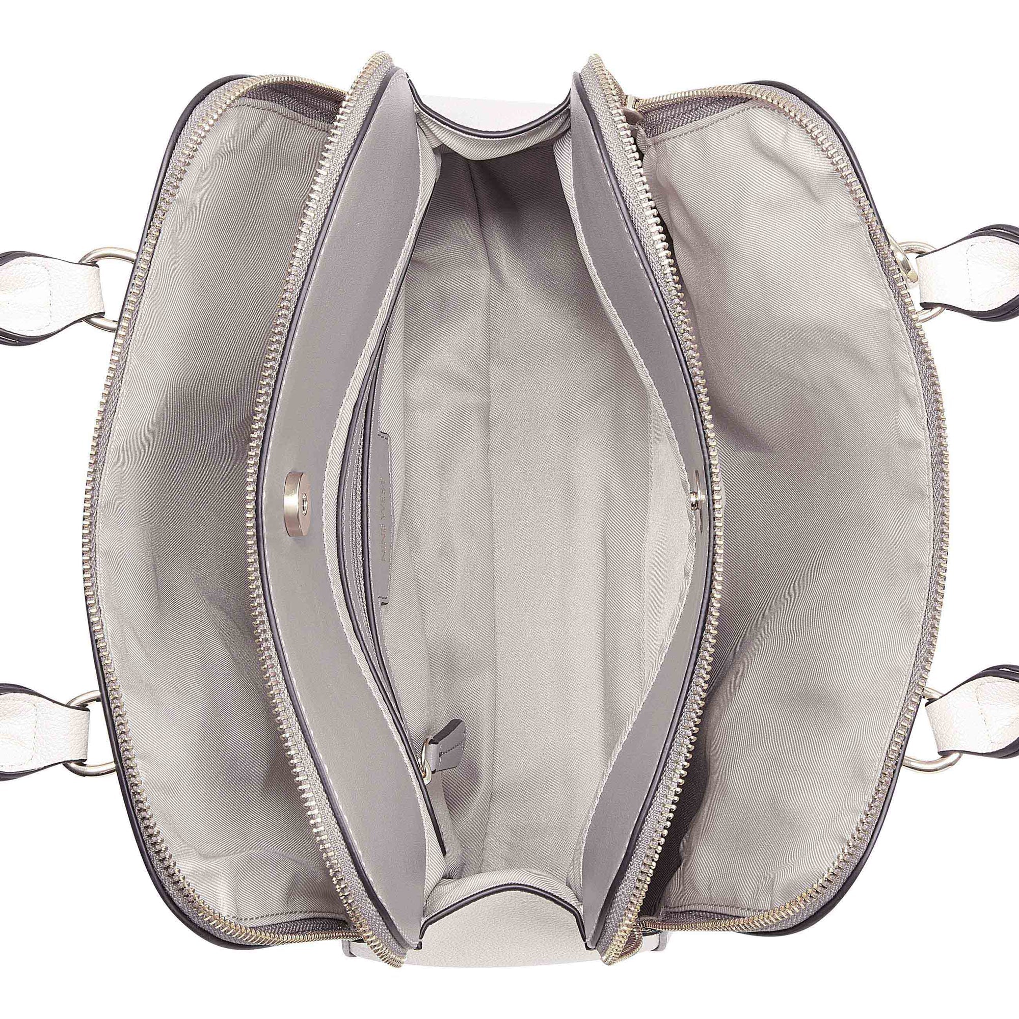 Ninewest- Cyra Satchel (Milk Multi)