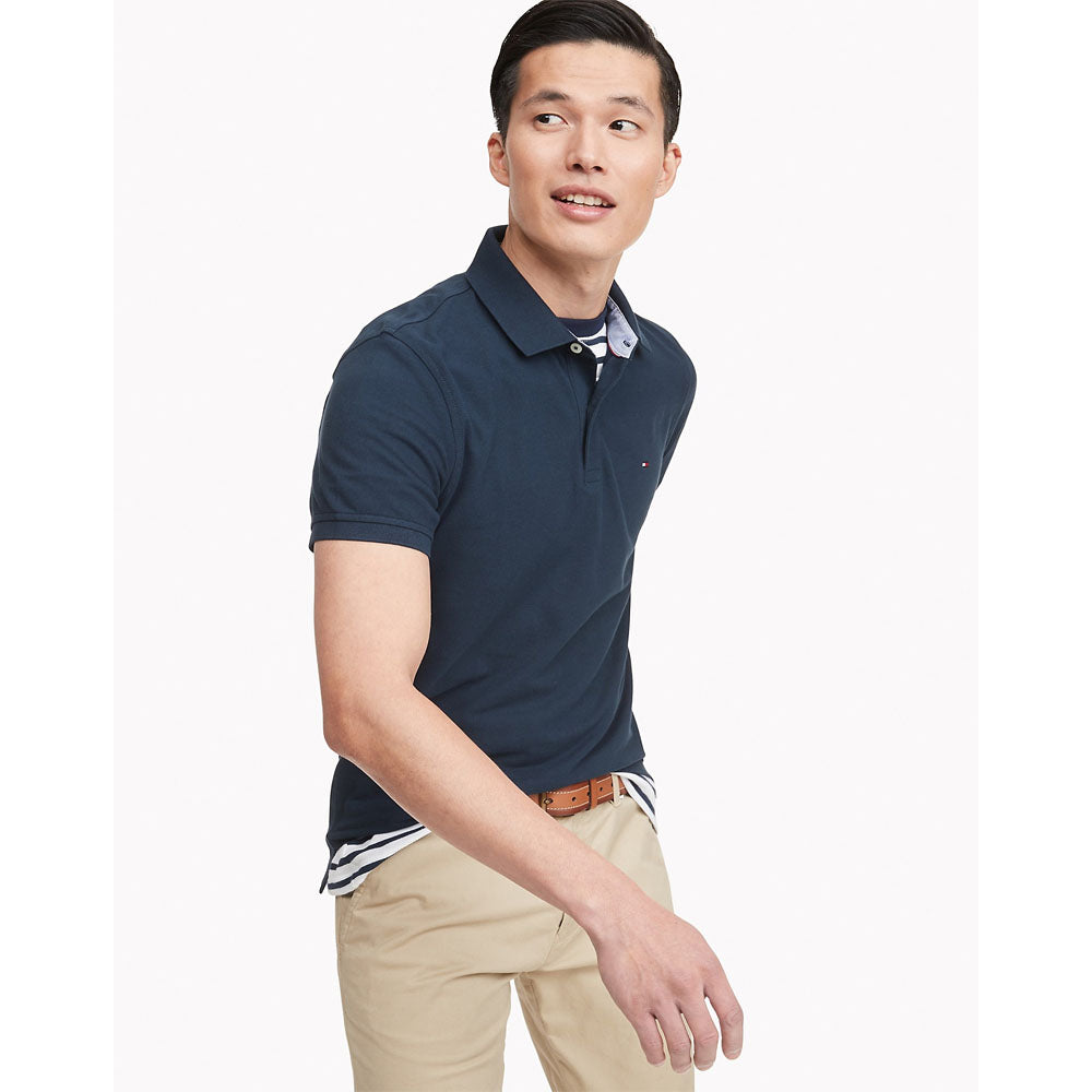 Tommy Hilfiger- Slim Fit Essential Solid Stretch Polo