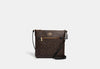 Coach- Rowan File Bag In Signature Canvas (Gold/Brown Black)