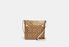Coach- Rowan File Bag In Signature Canvas (Gold/KHAKI/CHALK)