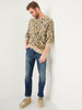 Old Navy- Straight Built-In Flex Jeans for Men (Tinted Light Wash)