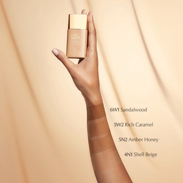Estee Lauder- Double Wear Sheer Long-Wear Foundation SPF 19 (5N2 AMBER HONEY)