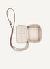 DKNY- Seva Mini Box Crossbody - Ivory/Silver