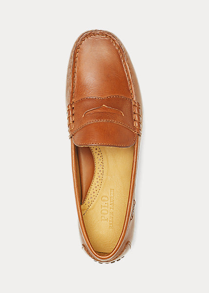 Polo Ralph Lauren- Reynold Leather Driver (Polo Tan) – Amreki display picture 1