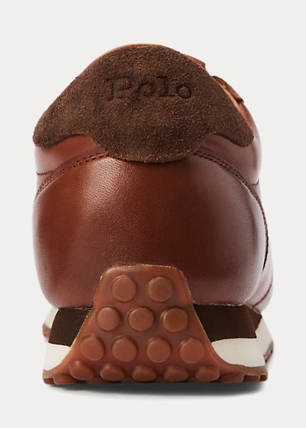 Ralph Lauren Polo Ralph Lauren Train 85 Leather Men\'s Shoes Brown Polo Ralph Lauren Train 85 Leather Men main image 4