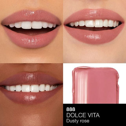 Nars- Afterglow Sensual Shine Lipstick - 888 DOLCE VITA (Dusty Rose)