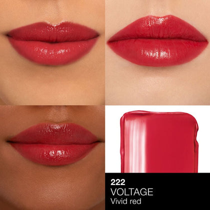 Nars- Afterglow Sensual Shine Lipstick - 222 VOLTAGE (Vivid Red)