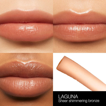 Nars- Afterglow Lip Balm - LAGUNA (Sheer Bronze With Gold Shimmer)
