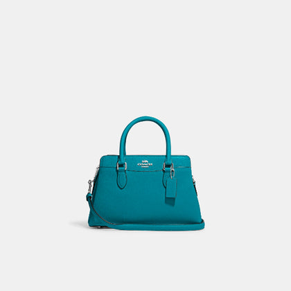 Coach- Mini Darcie Carryall (Silver/Teal)