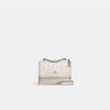 Coach- Mini Klare Crossbody With Puffy Diamond Quilting (Silver/Chalk)