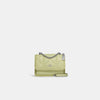 Coach- Mini Klare Crossbody With Puffy Diamond Quilting (Silver/Pale Lime)
