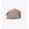 Tory Burch- Small Kira Chevron Camera Bag (Gray Heron)