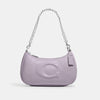 Coach- Teri Shoulder Bag With Signature Quilting (Silver/Mist)