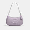 Coach- Teri Shoulder Bag With Signature Quilting (Silver/Mist)