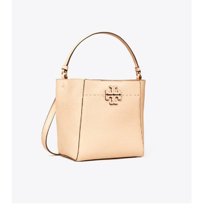 Tory Burch- Small McGraw Bucket Bag (Brie)