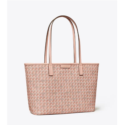 Tory Burch- Small Ever-Ready Zip Tote (Winter Peach)