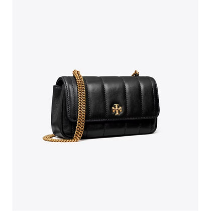 Tory Burch- Mini Kira Flap Shoulder Bag (Black)