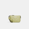 Coach- Nolita 15 With Puffy Diamond Quilting (Silver/Pale Lime)
