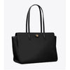 Tory Burch- Robinson Pebbled Tote (Black)