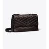 Tory Burch- Small Kira Chevron Convertible Shoulder Bag (Black)